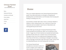 Tablet Screenshot of chinesepaintedquail.co.uk